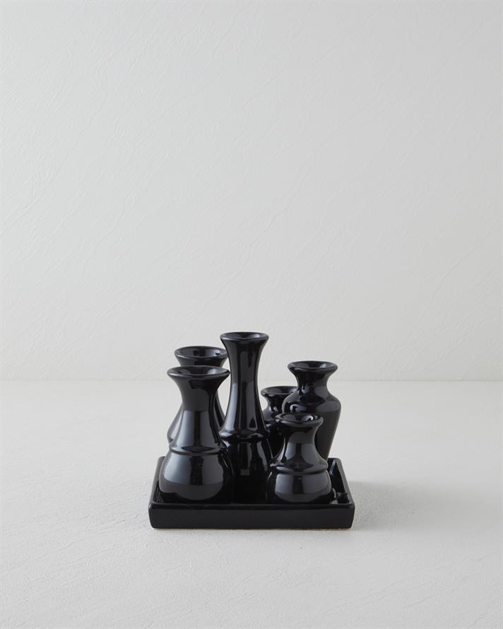 Kayle Dekoratif Obje 13 cm Siyah