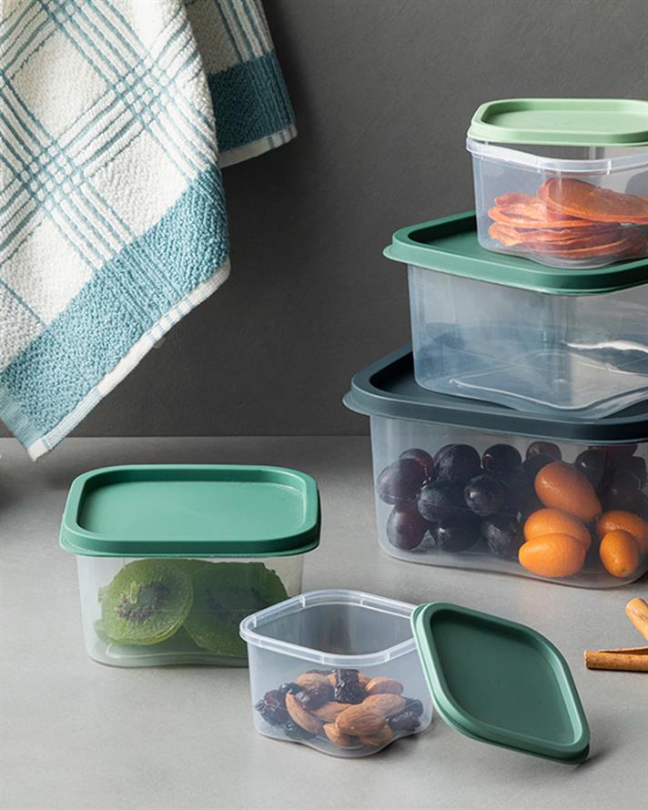 Keep Me 5 Parça Saklama Kabı Yeşil