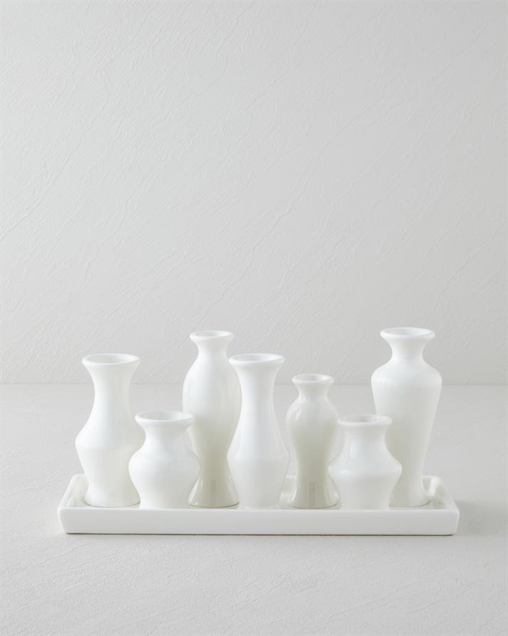 Kelsey Dekoratif Obje 14,5 cm Beyaz