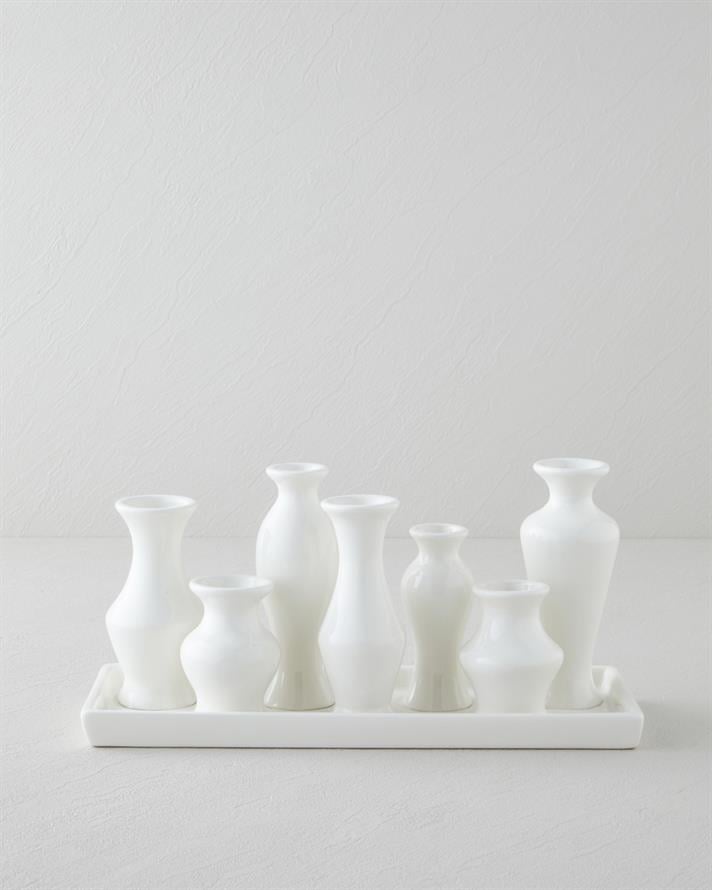 Kelsey Dekoratif Obje 14,5 cm Beyaz