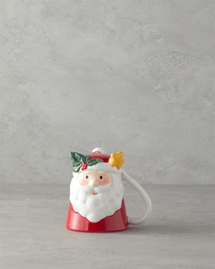 Kind Santa Dolomite Yılbaşı Kupa 300 ml Renkli