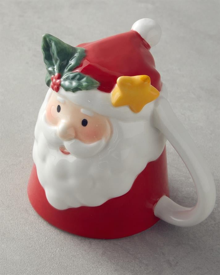 Kind Santa Dolomite Yılbaşı Kupa 300 ml Renkli