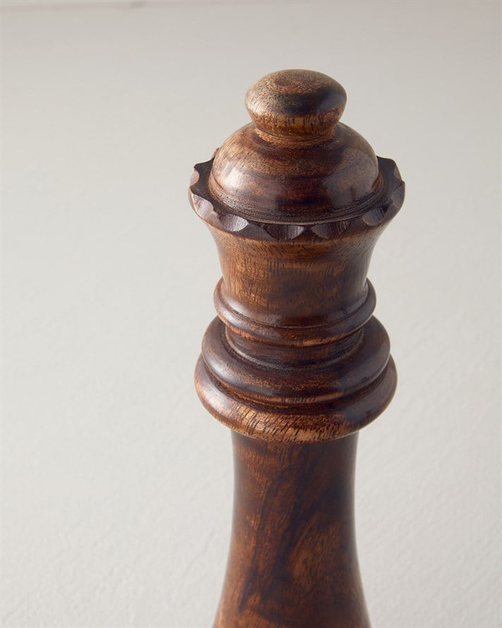 King Dekoratif Obje 27,5 cm Kahve