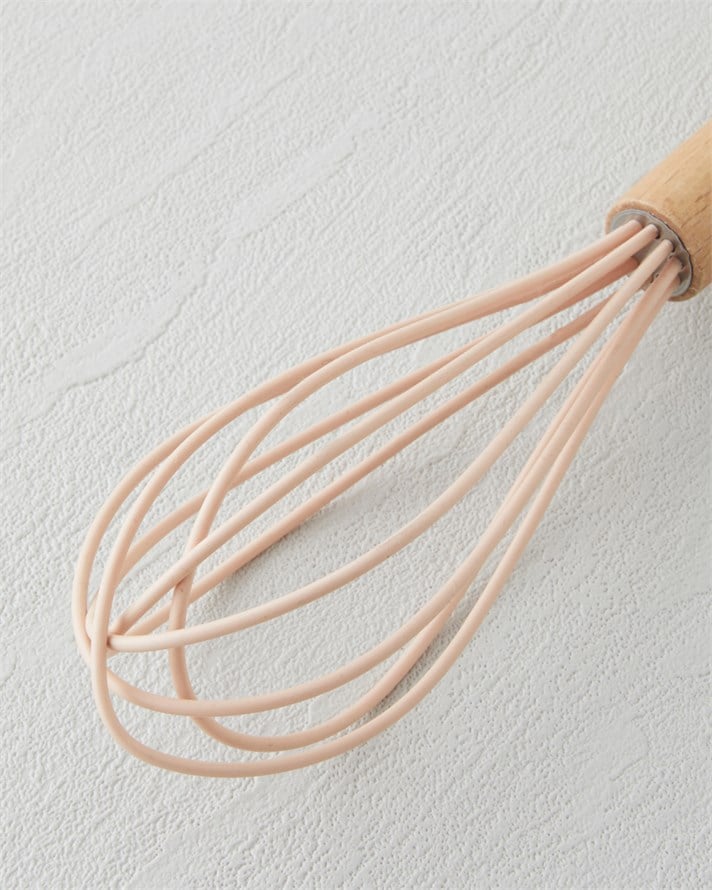 Kinsley Silikon Çırpıcı 22 cm Açık Pembe