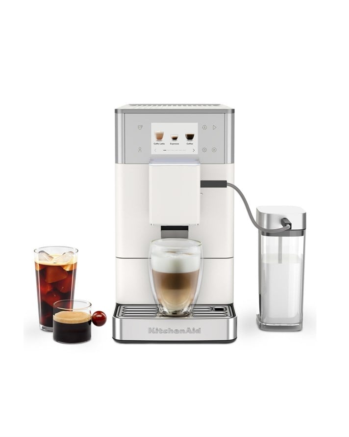 KitchenAid KF4 Tam Otomatik Espresso Makinesi Porcelain White