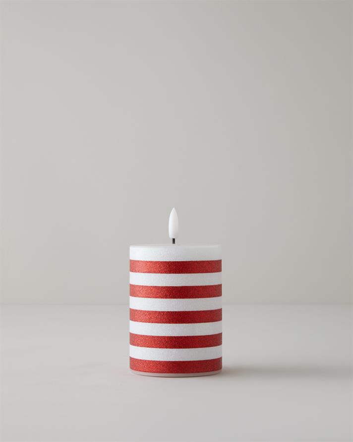 Kitty Dekoratif Aydınlatma 10 cm Kırmızı - Beyaz