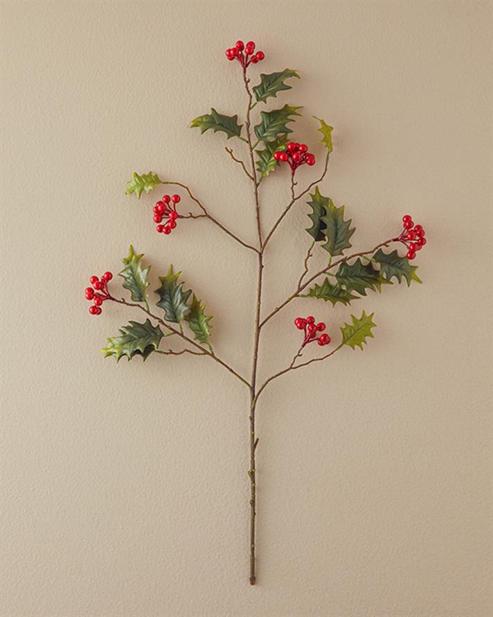 Kokina Tek Dal Yapay Çiçek Kırmızı