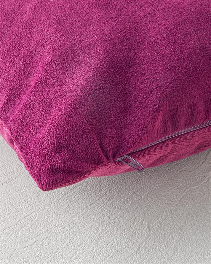 Kozo Kırlent Kılıfı 45x45 cm Bordo
