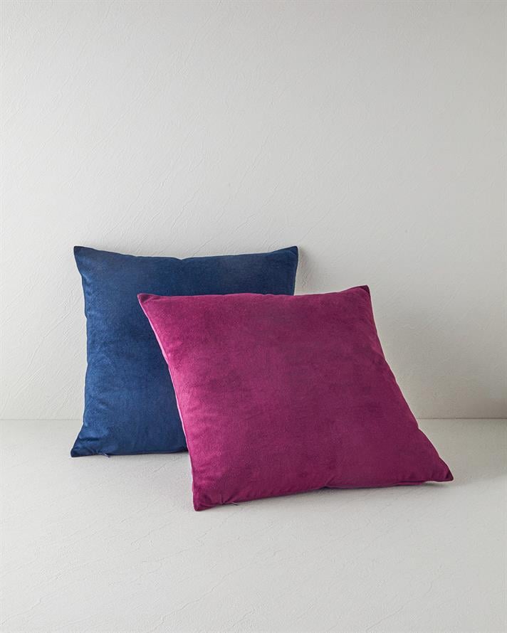 Kozo Kırlent Kılıfı 45x45 cm Lacivert