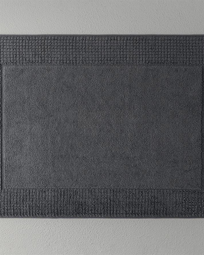 Lana Pamuklu Ayak Havlusu 50x70 cm Koyu Gri