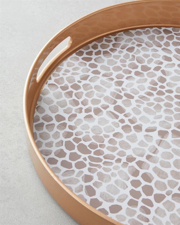 Lapidem PP Tepsi 33 cm Gold