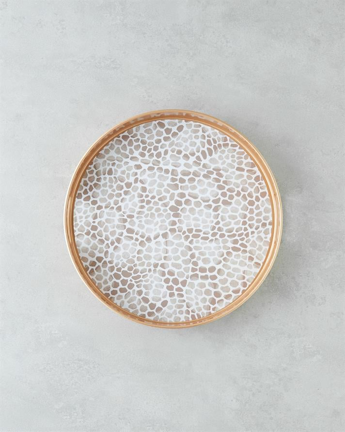 Lapidem PP Tepsi 33 cm Gold