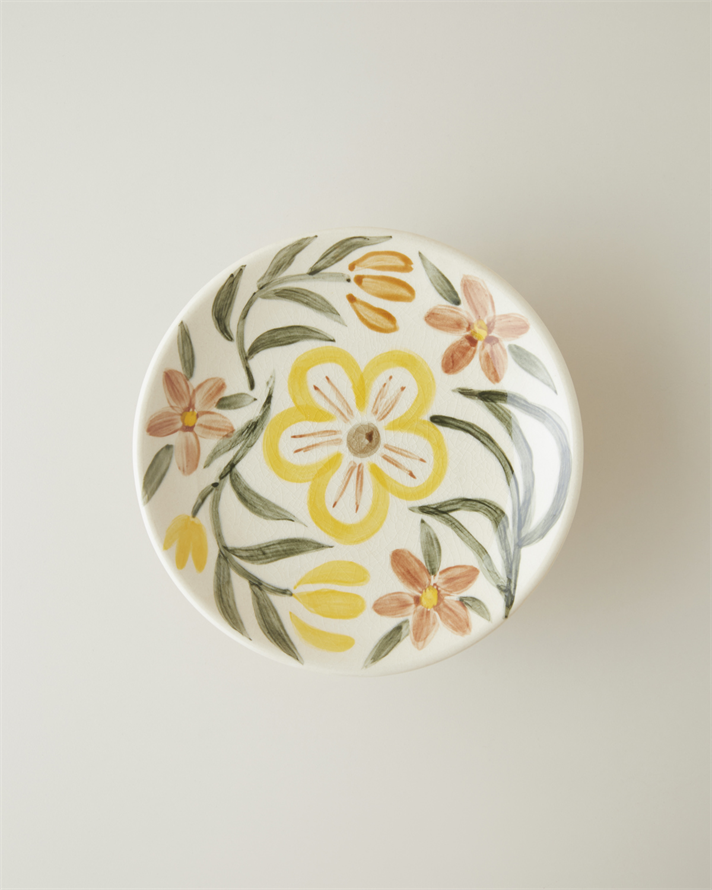 Lara Seramik Dekoratif Aksesuar 21x21x9 cm Multicolor