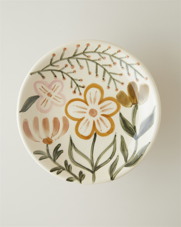 Larissa Seramik Dekoratif Obje 26x26x12cm Multicolor