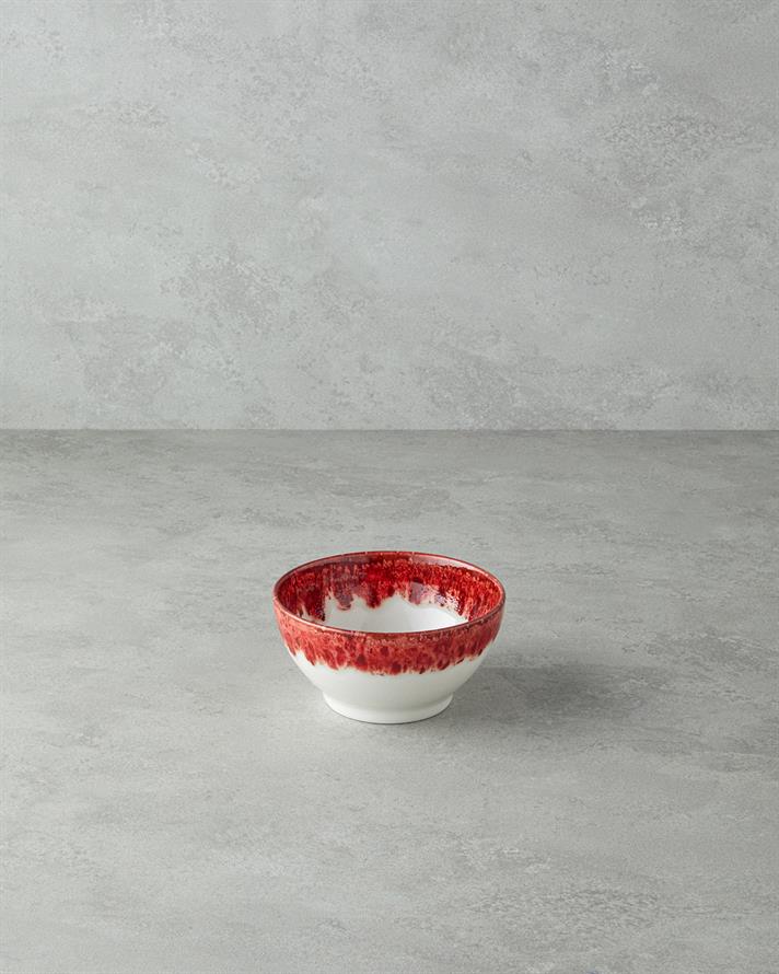 Larry Porselen Kase Kırmızı