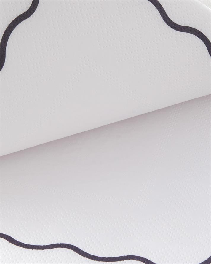 Latona Kağıt 20li Kağıt Peçete 33x33 cm Siyah - Beyaz