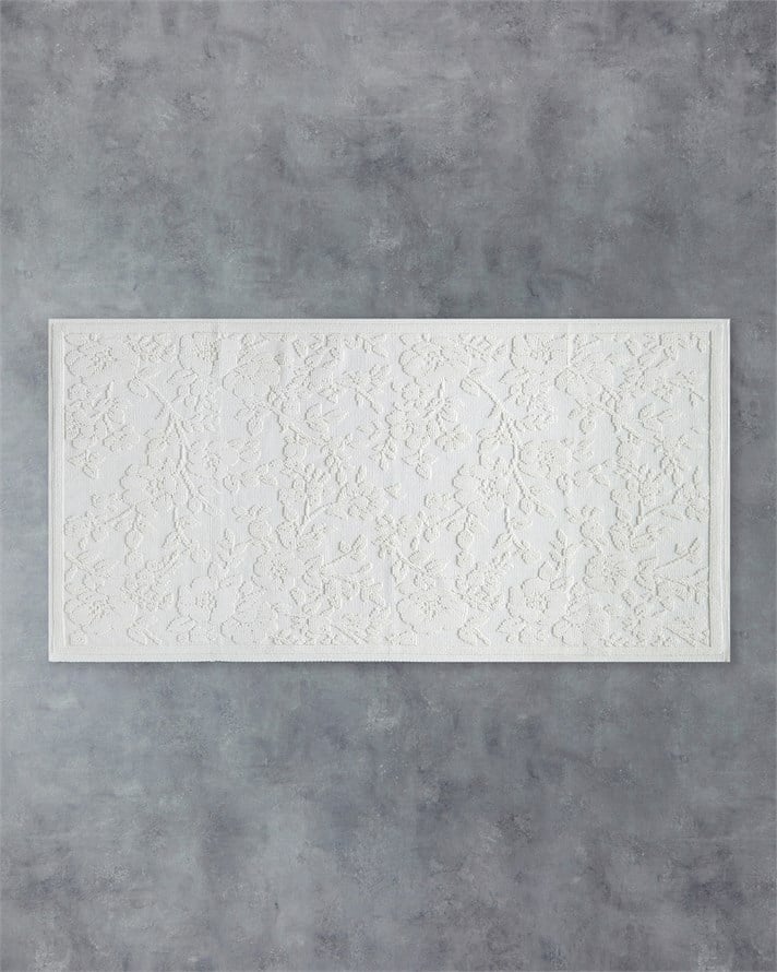 Lau Pamuklu Bukle Kilim 80x150 cm Krem