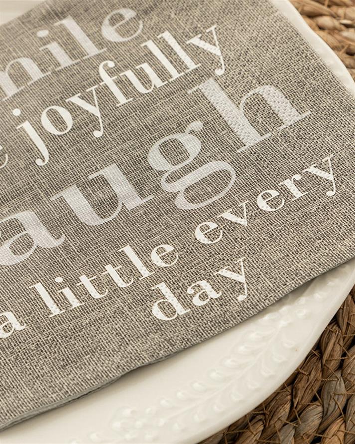 Laugh 20li Kağıt Peçete Gri