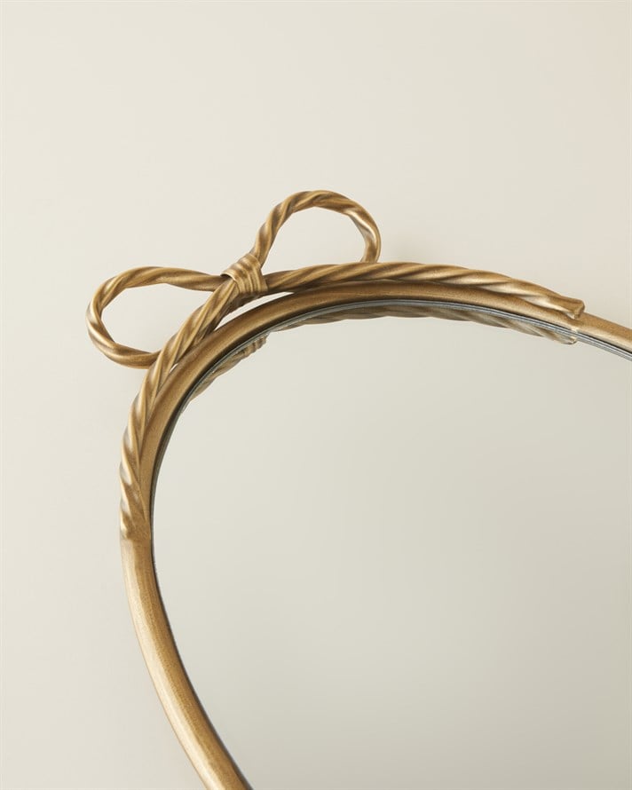 Layna Mdf Dekoratif Tepsi 46 cm Gold