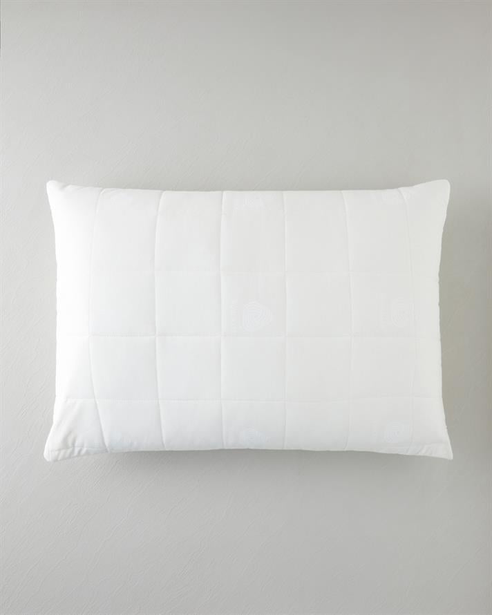 Layna Yün Alez Yastık Kılıfı 50x70 cm Krem