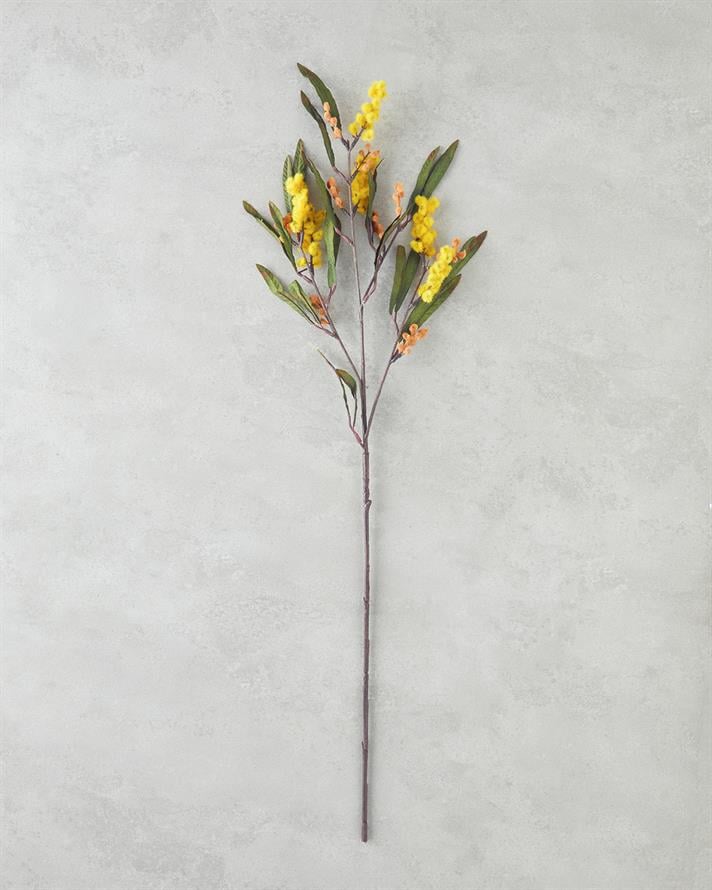 Lazio Tek Dal Yapay Çiçek 70 cm Sarı