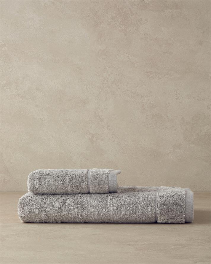 Leafy Bambu El Havlusu 30x50 cm Gri