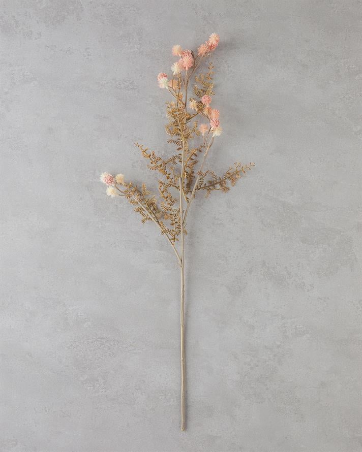 Lecce Tek Dal Yapay Çiçek 72 cm Pembe