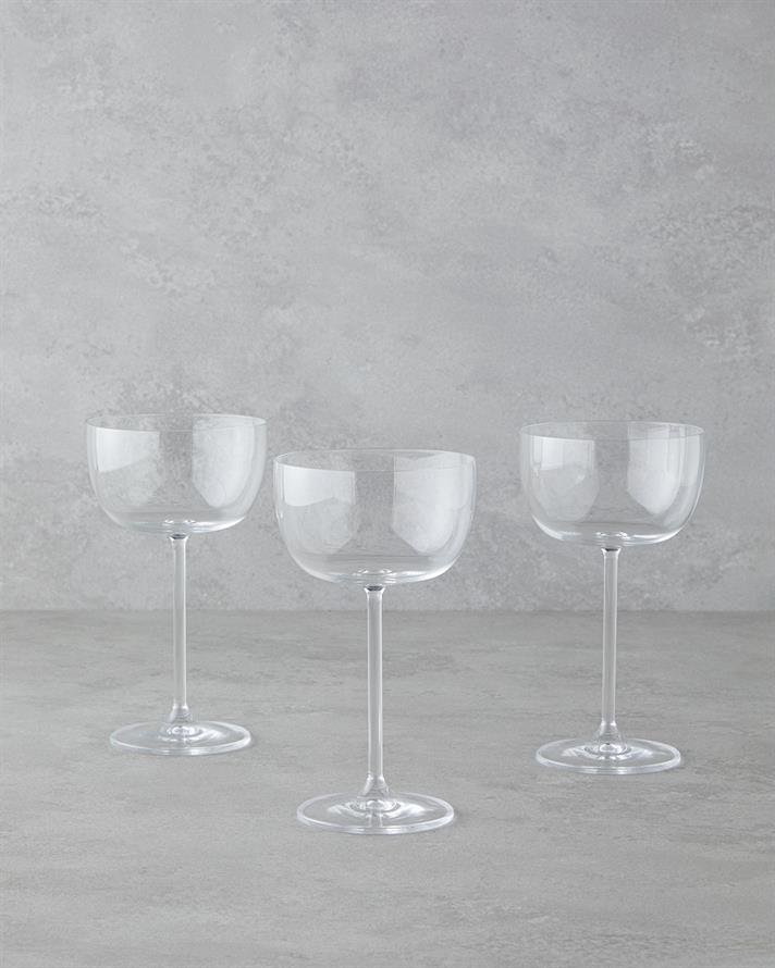 Legacy Kristal 3lü Kadeh Şeffaf