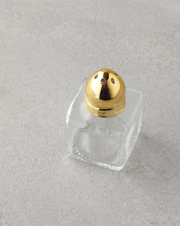 Lelia Cam 2li Tuzluk - Biberlik 4x5 cm Gold