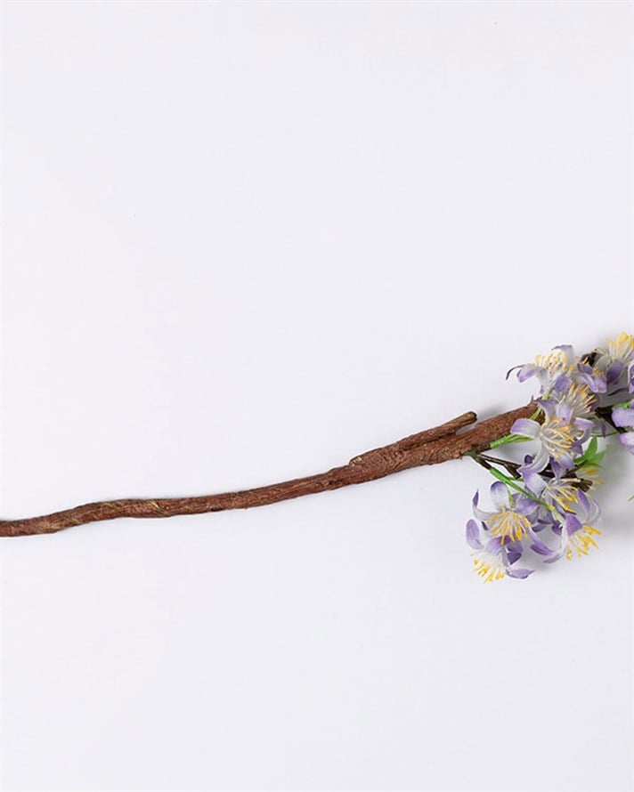 Lemon Blossom Yapay Çiçek 4 Mor