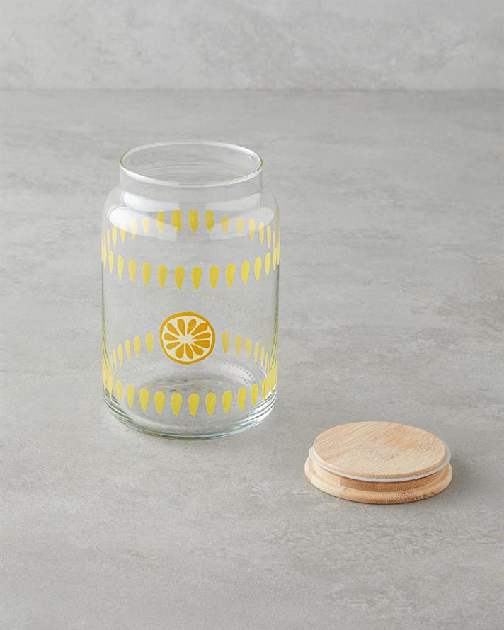 Lemon Cam Kavanoz 970 ml Şeffaf