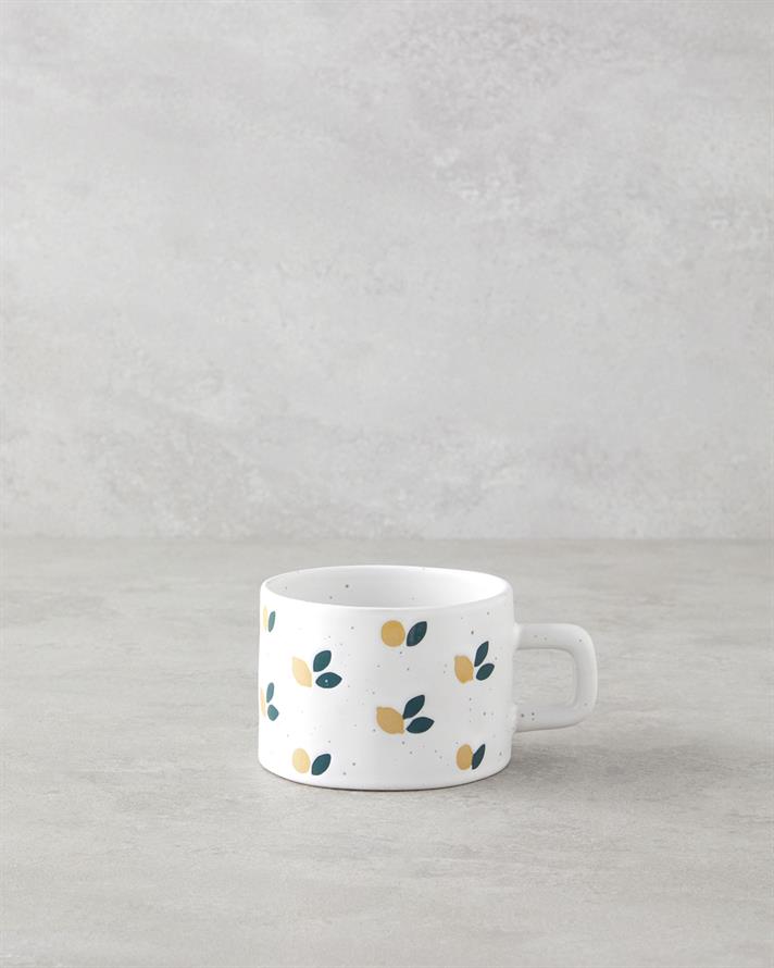 Lemon Garden Stoneware Kupa 320 ml Sarı