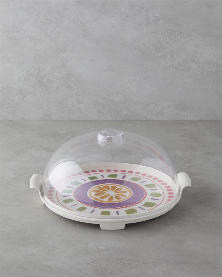 Lemon Melamin Kek Standı 30 cm Renkli