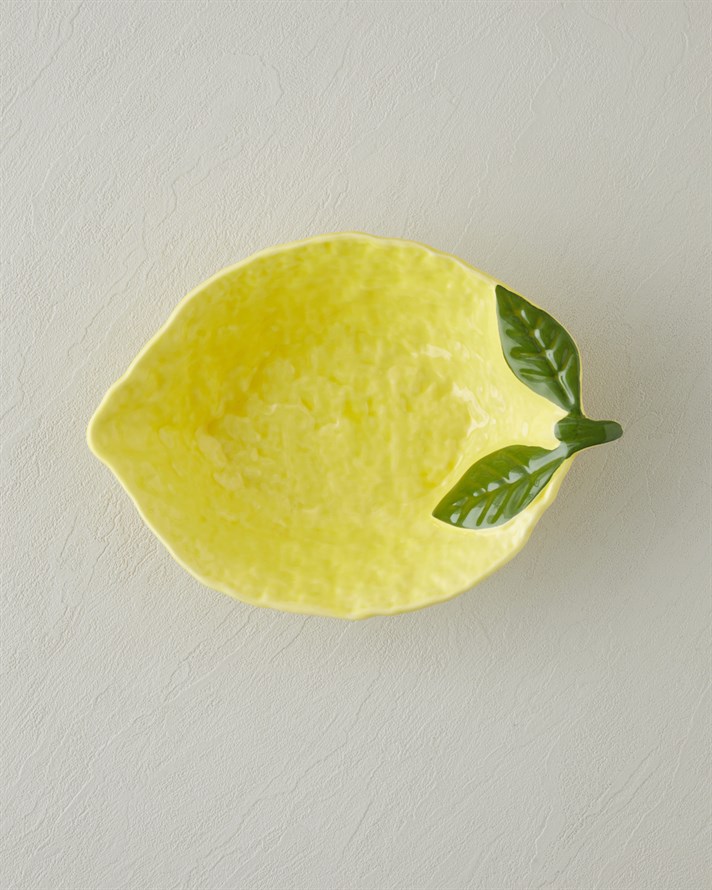 Lemonella Seramik Kase 25x18x6 cm Sarı