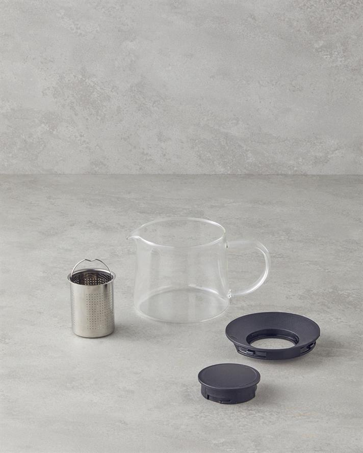 Lena Borosilikat Demlik Şeffaf