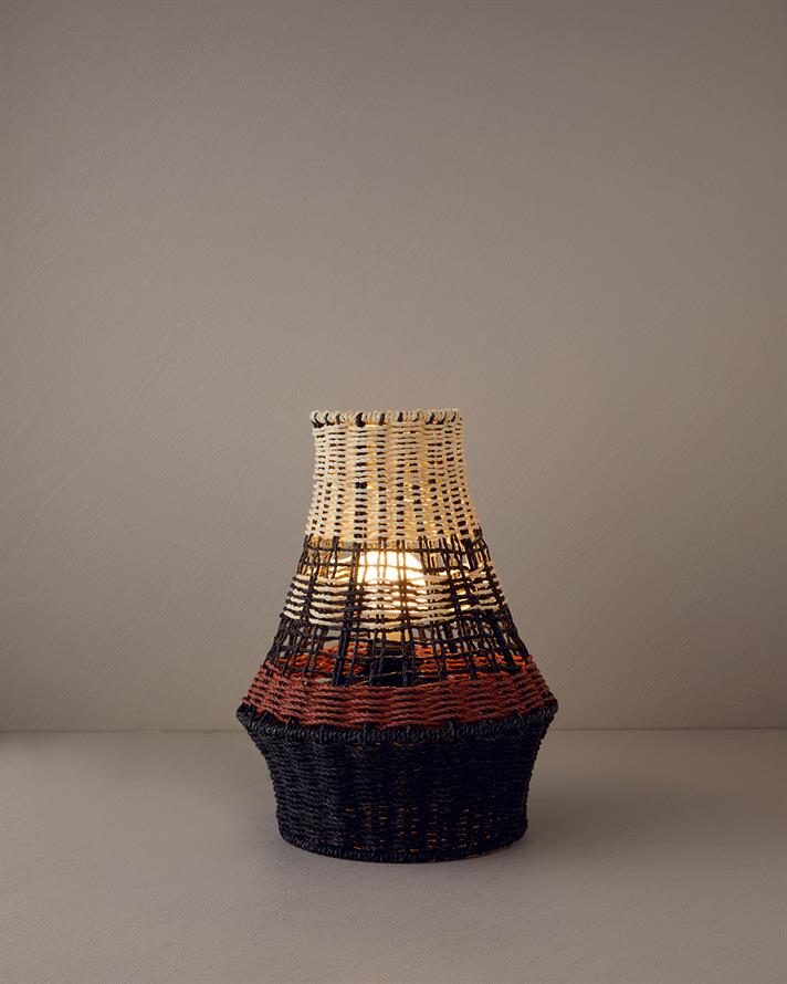 Lenore Kağıt İp Abajur Natural