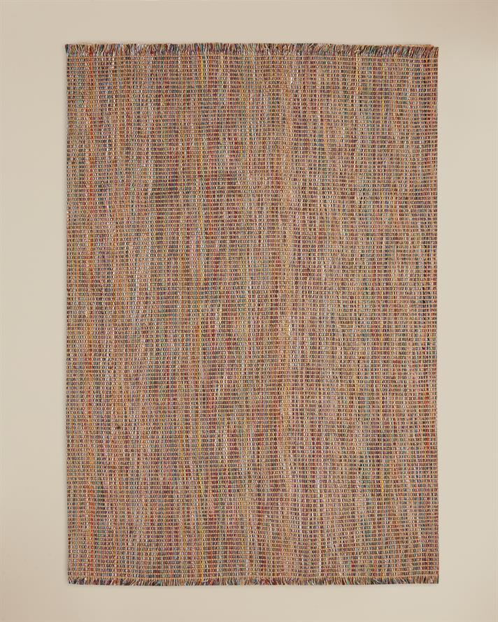 Leona Dekoratif Jüt Kilim Multicolor