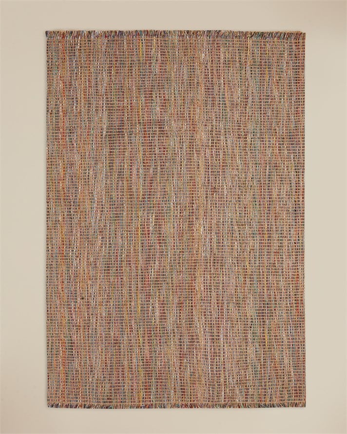 Leona Dekoratif Jüt Kilim 80x150 cm Multicolor