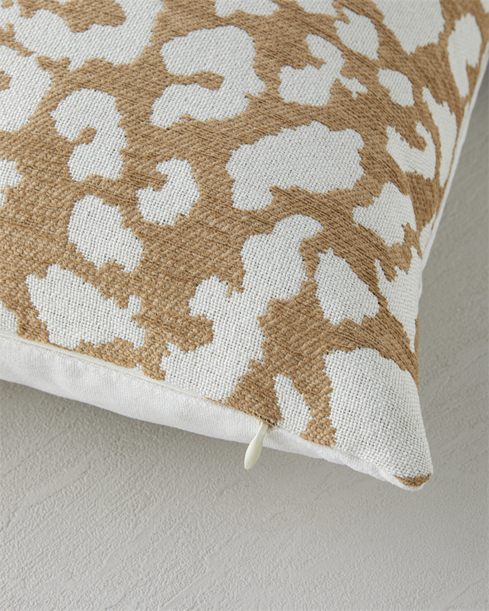 Leopura Dekoratif Kırlent 45x45 cm Bej