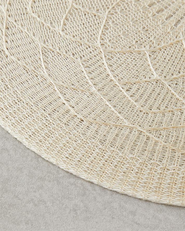 Leron Polyester 2li Amerikan Servis Krem