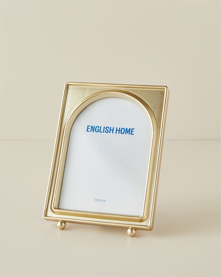 Levina Mdf Çerçeve Kahve – Gold