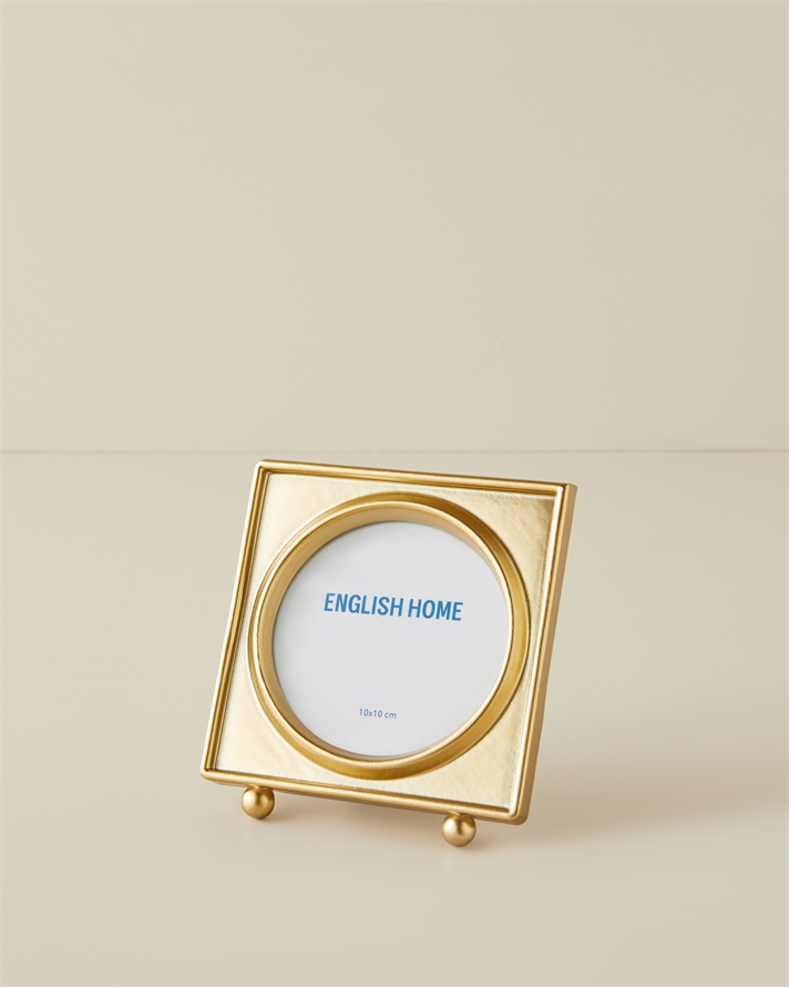 Levina Mdf Çerçeve Kahve – Gold