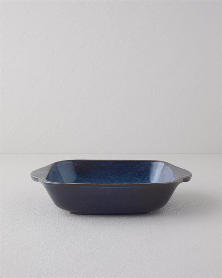 Lia Seramik Fırın Kabı Mavi