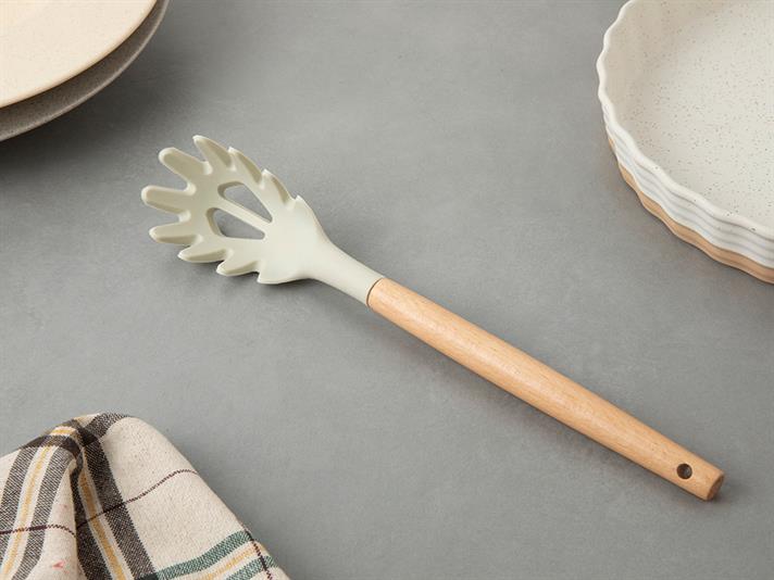 Liana Silikon Spagetti Kaşığı Krem