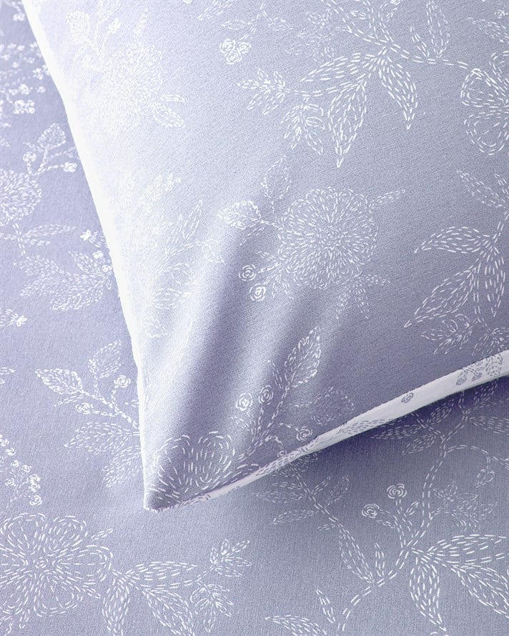 Lilitha Kolay Ütülenir Tek Kişilik Çarşaflı Nevresim Takımı 160x220 cm Lila