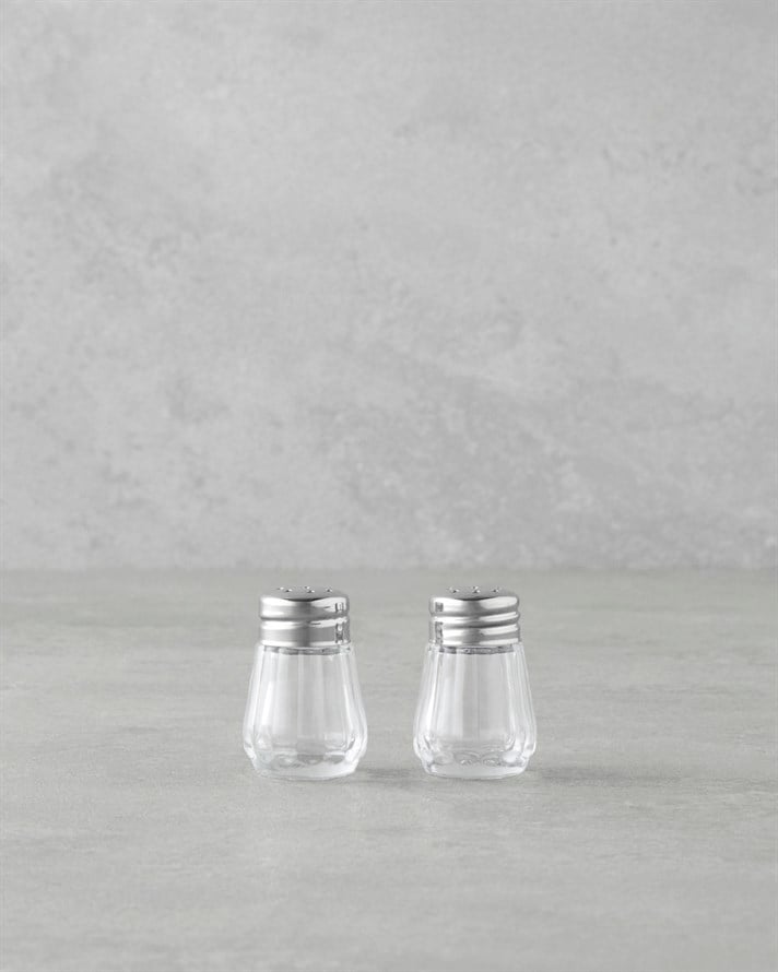 Lilla Cam 2li Tuzluk - Biberlik 4x4 cm Silver