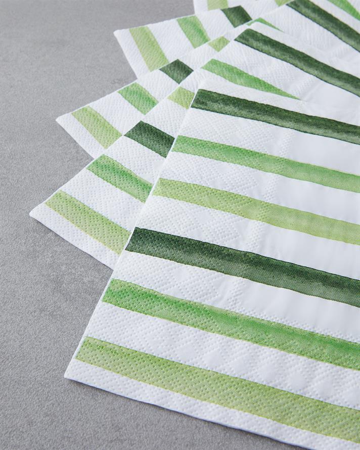 Linara 20li Kağıt Peçete 33x33 cm Yeşil