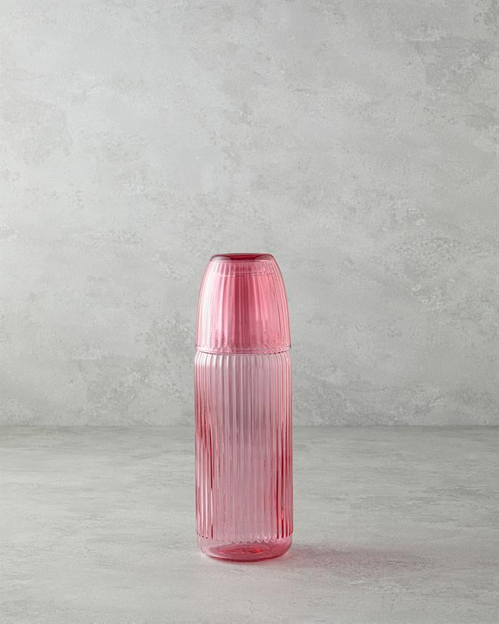 Linea Cam Başucu Sürahi 1000 ml Pembe
