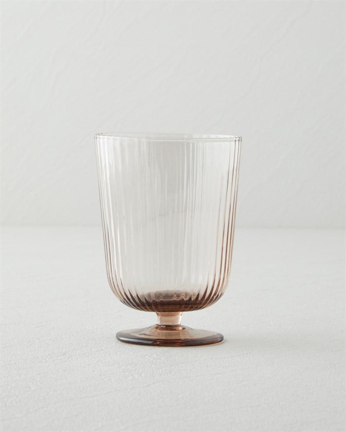 Linera Cam El Yapımı 2’li Cup 300 ml Vizon