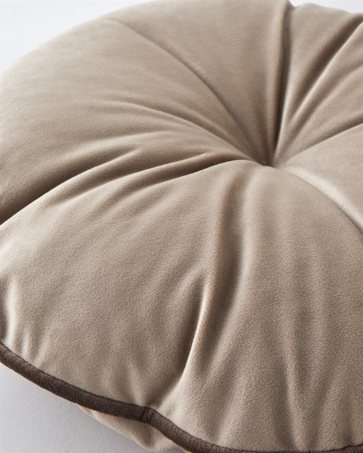 Lineta Dekoratif Kırlent 40x40 cm Açık Kahverengi